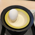 松のや - 生卵付き