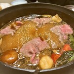 先斗町しゃぶしゃぶすき焼き きらく - 