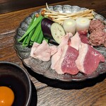 Na Camo guro - 鴨すきやき