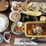 べじらいす - べじプレート 小鉢満載