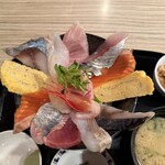 雅茶一 - 森町海鮮丼アップ