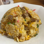 田島ラーメン - 半チャーハン