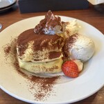 ESPRESSO D WORKS - 限定！フォンダンショコラパンケーキ