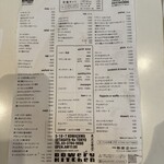 バワリー・キッチン - メニュー