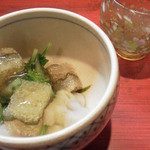 食楽 板垣 - 先付　子持ち昆布