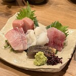 越後屋 彦左衛門 - 本日の鮮魚刺身 2人前5種　
