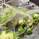 魚康 - 白魚のお刺身