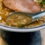 黒潮拉麺 - 塩黒潮ラーメンのスープ