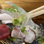 魚康 - 白魚の刺身