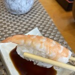 玄海鮨 - エビは落ち着いて味わえた
