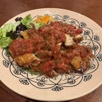 ブドウヤtsk - お肉屋さんのチキンカツ×大葉×トマトソース