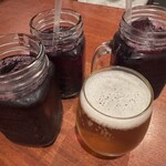 ブドウヤtsk - ぶどうジュースとノンアルビールで乾杯