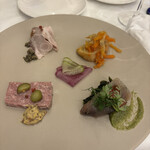 アマルフィイ・モデルナ - 前菜4種盛合わせ