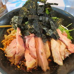 麺や 青雲志 - まぜそばチョモランマ＋２　青８辛