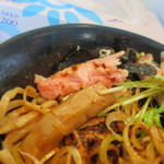 麺や 青雲志 - まぜそばチョモランマ＋２　青８辛の具