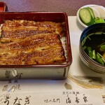 満寿家 - うな重 上