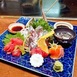 てっぱん萬祭 南森町店 - お造り盛り合わせ