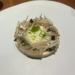 ル スプートニク - 根セロリムース 貝 キャビア 青リンゴ