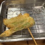 串かつ 越源 - アスパラ