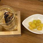 酒房 武蔵 - ひれ酒 辛丹波