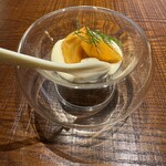 とき - あえない柿の白和