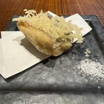 とき - 天ぷら3品（ふきのとう、白石レンコン、太刀魚）