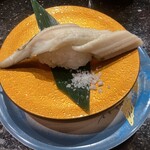 金沢まいもん寿司 福屋広島駅前店 - 自家製酒蒸穴子