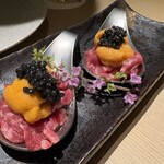 焼肉 神楽 - ユッケ