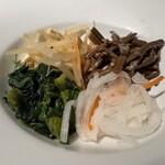 焼肉 神楽 - ナムル盛り合わせ