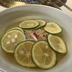 焼肉 神楽 - すだち冷麺