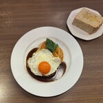 洋食コノヨシ - 目玉焼きのせハンバーグ[1,793]3
