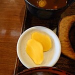 なるみ - ◯漬物
たくあんだった