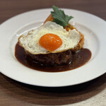 洋食コノヨシ - 目玉焼きのせハンバーグ[1,793]2