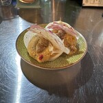 スタンド5 - 蟹味噌と茗荷の茹で卵