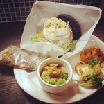 さくちゃん工房 - ある日のバーガーセット