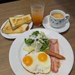 デニーズ - 料理写真:サニーサイドアップモーニング