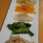 焼肉しみず - 【2015.1.15】ナムル