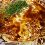 Okonomiyaki Kyabetsu - 肉玉そば　800円･･･orz