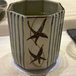 鮨 なんば - 温かいお茶