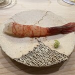 鮨 なんば - ぶどう海老の刺身