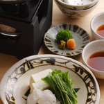 Conger eel shabu