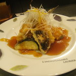 和風花紋 - アコウポン酢あんかけ