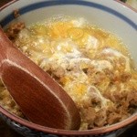 くし焼き狄 - 親子丼（ご飯半分）