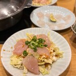 あじ平 - ぶつ切りてっさ(1,200円)