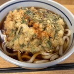 駅そば大宮 - 春菊天うどん