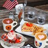 STRAIGHT COFFEE & SANDWICH - 