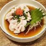 皿然 - タラ菊酢