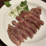 黒毛和牛とラクレットチーズ ガリチーノ 蒲田 - ステーキ