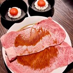 黒毛和牛焼肉 白か黒 - 