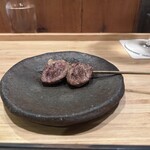 根津 焼鳥 照隅 - ハツ